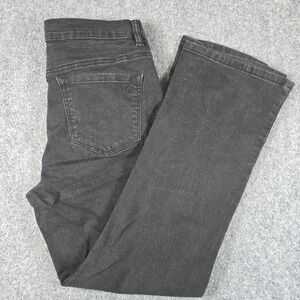 D2 Style Womens Black Bootcut Jeans Size 12P Denim Flare Pants